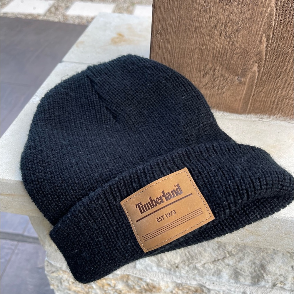 Timberland Classic Black Beanie